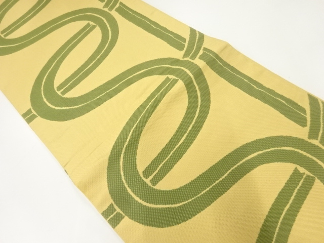 JAPANESE FUKURO OBI / WOVEN ABSTRACT